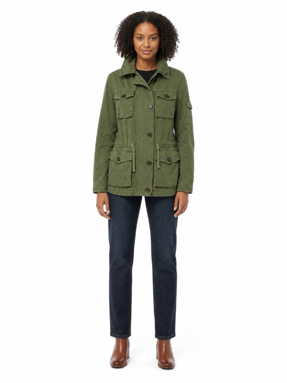 J.Crew Field Mechanic Military Jacket Green XS